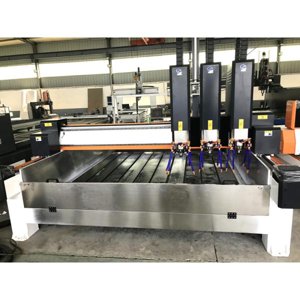 4 Axis Stone Carving Machinery Granite Marble Polished Cutting