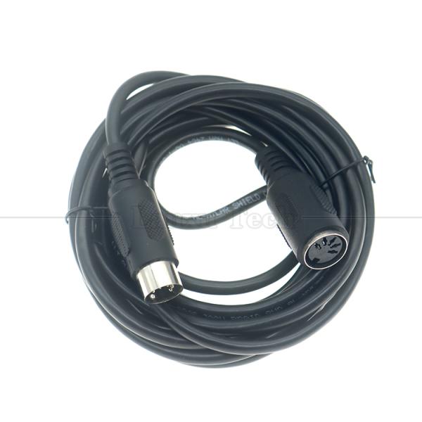 1M 2M 3M 5M 10M de haute qualité de sexe masculin à féminin 5PIN DIN Connecteur MIDI Power Link Cable d'extension pour caméra de vidéosurveillance