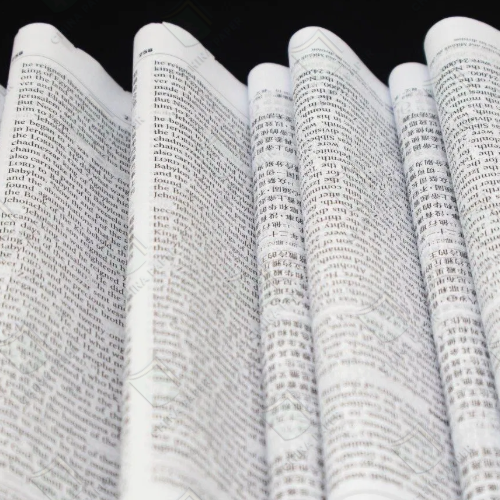 High Opacity Lightweight Bible Paper Roll Scritta Paper For Scripture And Religious Printing