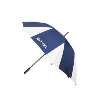Cadre ouvert manuel en métal de noir de parapluie d'auvent de tissu de pongé