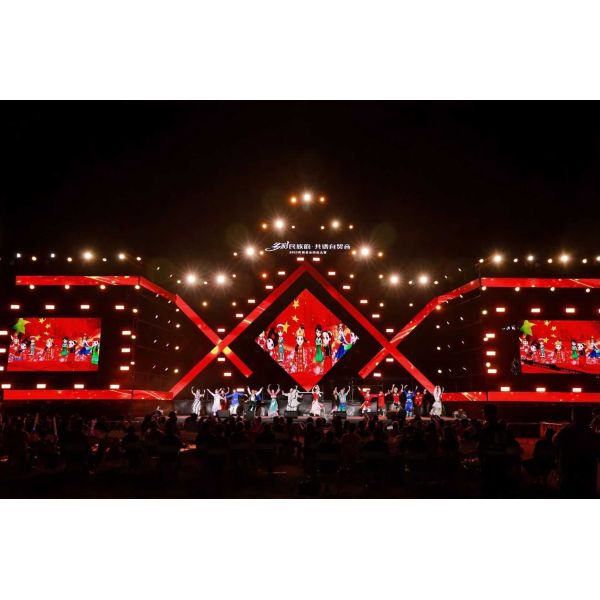 Guide Visual G10 7680Hz High Refresh Rate LED Display Wall with Dual Power & Signal Backup and IP65 Waterproof for Outdoor Events