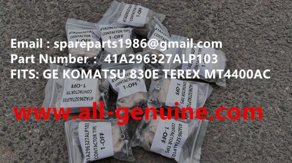 41A296327ALP103 CONTACTOR TIPS KOMATSU 830E GE TEREX UNIT RIG BUCYRUS  MT4400AC MT5500 MT3600 NTE240 NTE260 NHL