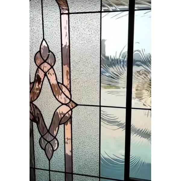 Стеклянное стекло вкладывает декоративную дверь стекло церковь красочное окно стекло Тиф дверь