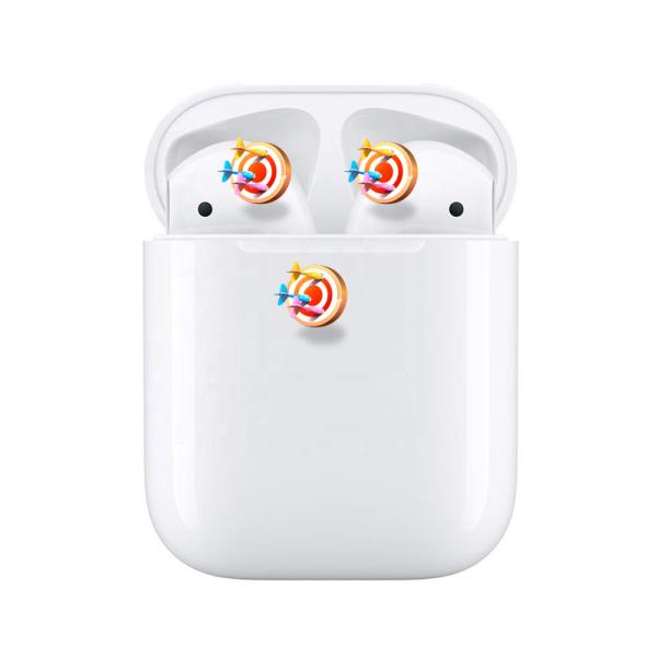 I- Airpods Pro2 Mono Bluetooth Headphone 35mah Earbuds 220mah Case White Color