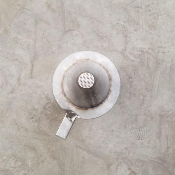 Temporary Inline 304 316 Stainless Steel Cone Strainer Fire Resistance