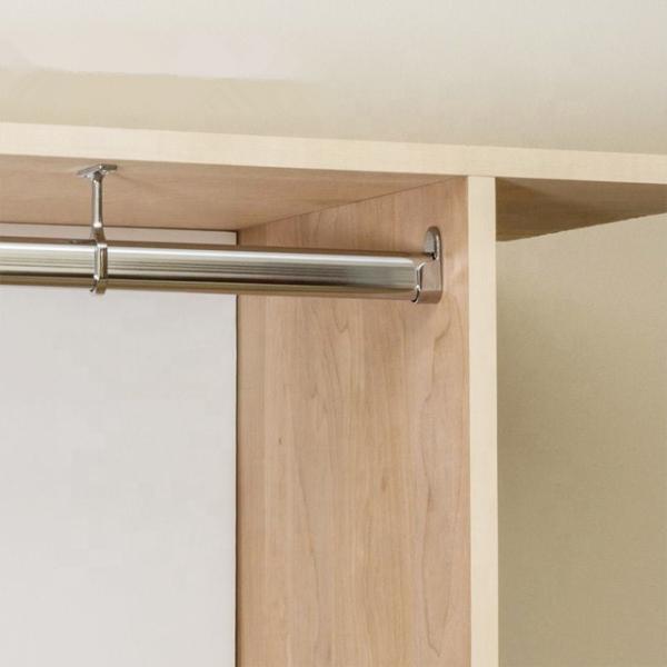 Other Furniture Hardware Wardrobe Fitting Adjustable Height Oval Pipe Support Bracket