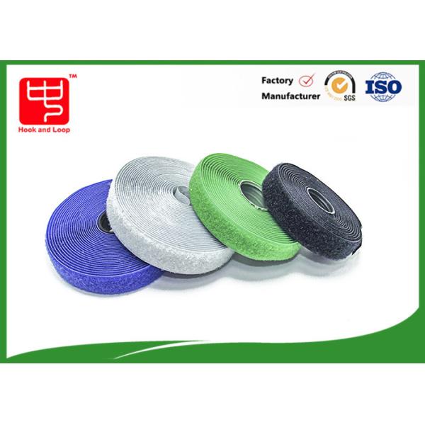 Nylon colorido do gancho e da fita do laço/material do poliéster 500 medidores