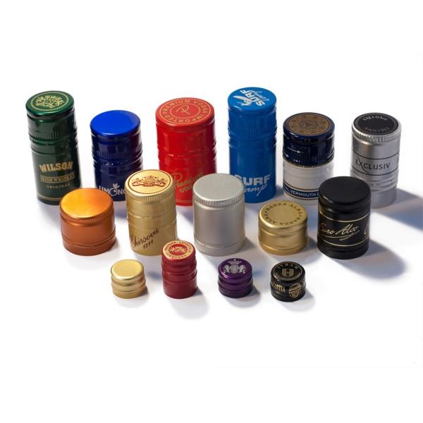 Plastic Aluminum PVC Heat Shrinkable Wraps Film for Round Shape Custom Whiskey Bottle