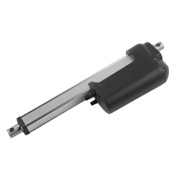 Electric Rotary Actuator 12VDC 50-600mm stroke, IP 65 rated, 600KG Push Pull, High force Electric Cylinder 12volt