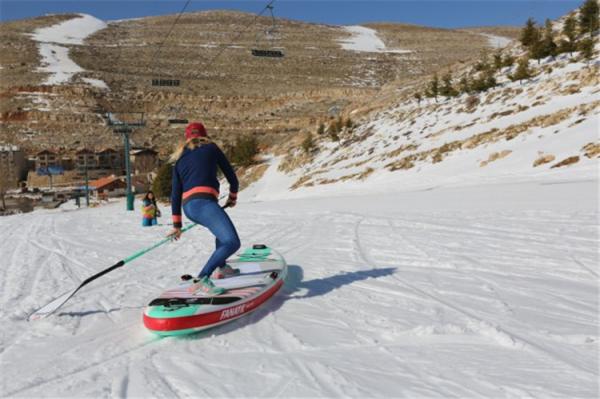 Fanatic Ski Facility Inflatable SUP Board Logo Custom