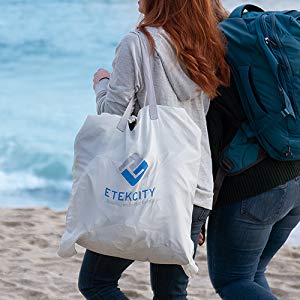 King Size Flocked Air Bed For Home / Car 135 * 85 * 45CM 13 . 6 Gross weight