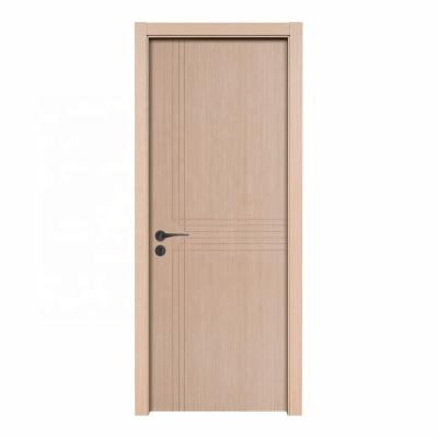 Walnut Solid Wood Slab Exterior Door 2.1m Crackproof PU Painting