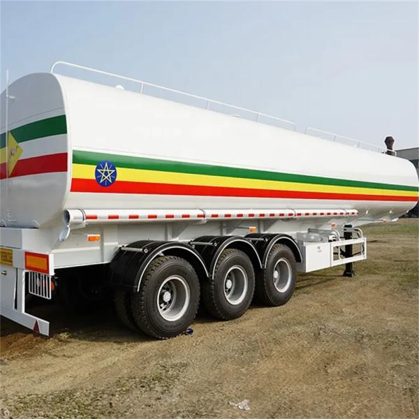 Lpg Oil Tankers Semi-Trailers Three-Axle Heavy Mechanical/Air Suspension With 12r20 Tires