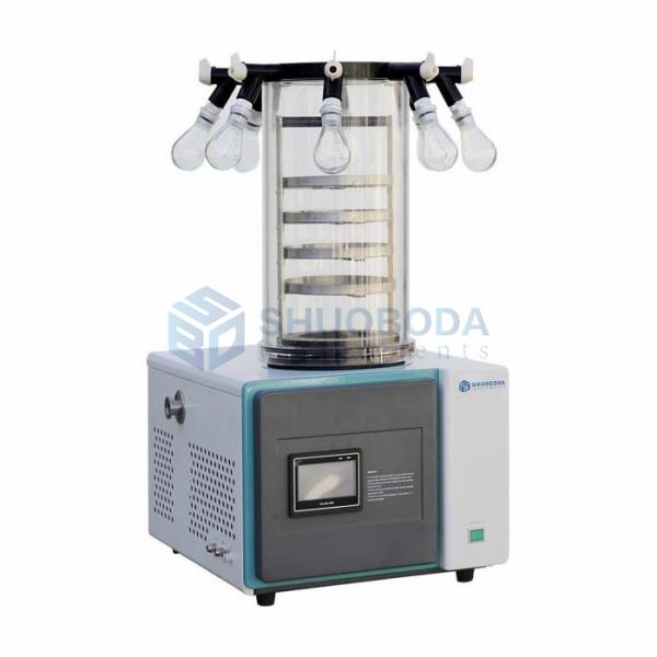 DA-1F-50 Vacuum Lab Scale Freeze Dryer For External Flask Material