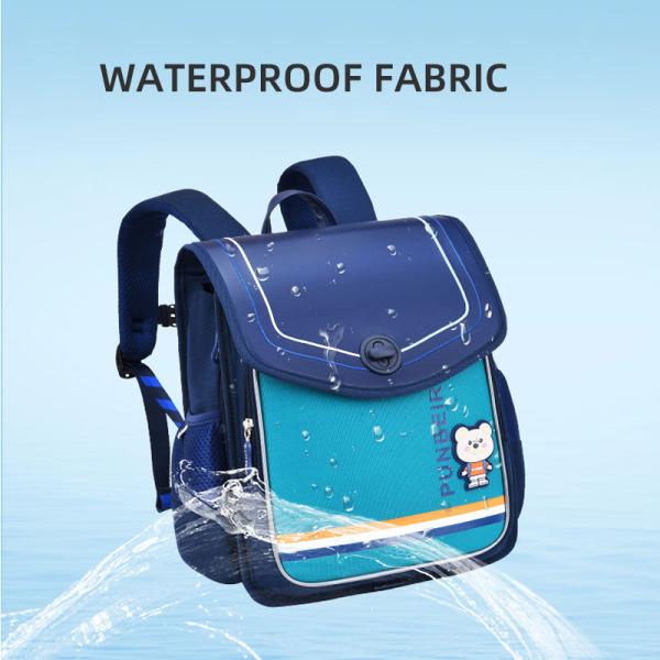 Vertical Leather School Backpacks Waterproof School Bags For Girls FDA BSCI Certification