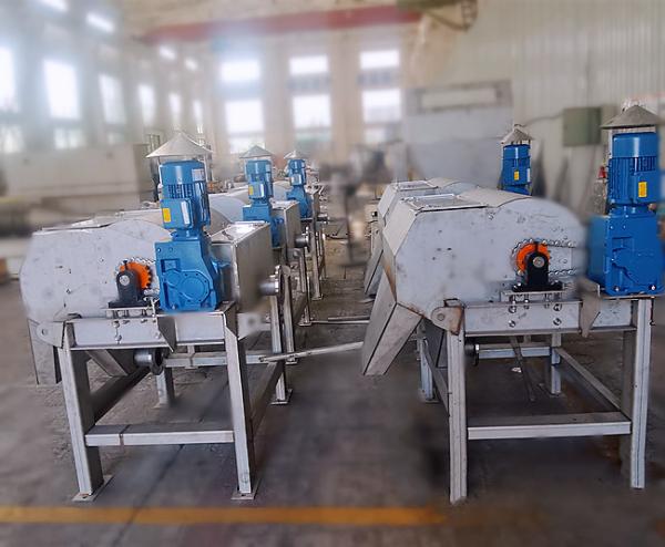 4.5KW Sedimentation With Coagulation In Water Treatment Screw Press Dewatering Machine