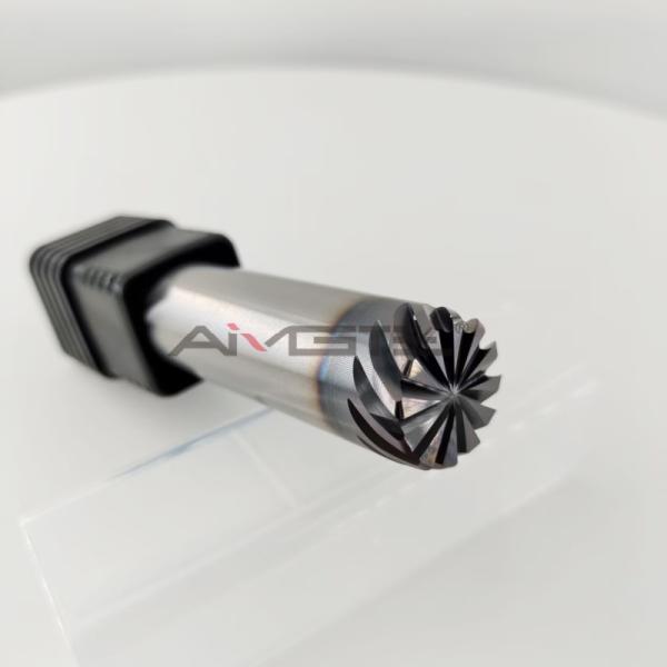 D20mm Customized Carbide Tool 12 Flute Corner Radius End Mill For Mold And Die