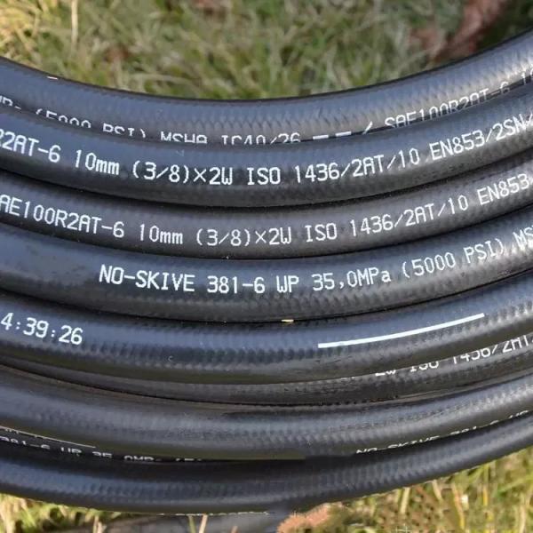 Transfert d'huile d'aspiration hydraulique raccords de tuyau d'huile résistant à l'usure