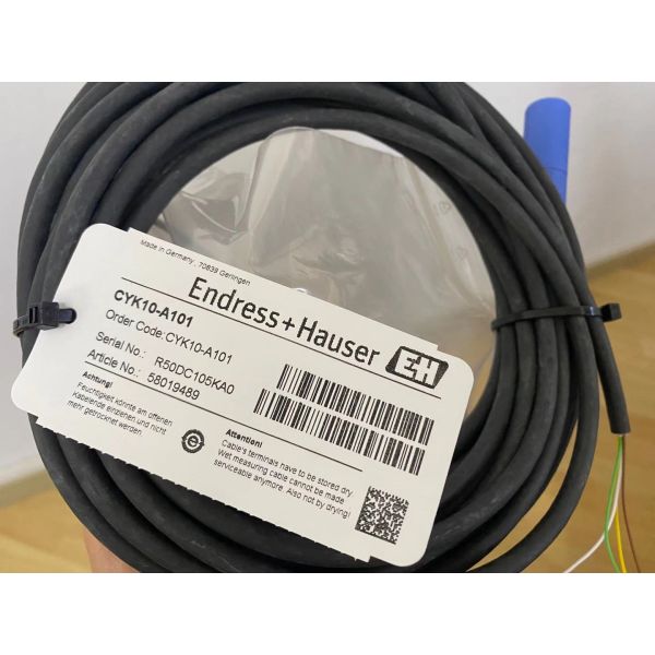 Endress+Hauser CYK10-A101 | Memosens pH/ORP Sensor Extension Cable, 10m
