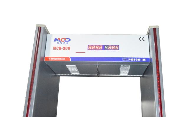 6 zones Waterproof Board Archway Metal Detector 200 * 70 * 56 CM Tunnel Size economical and pratical