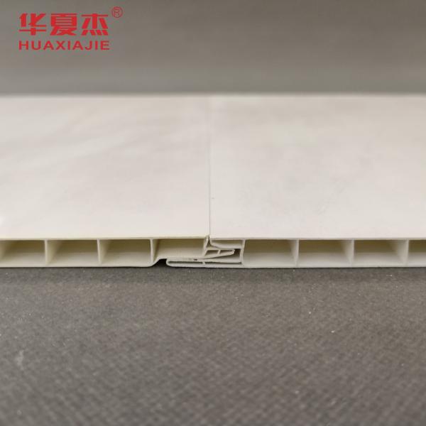8mm Width Marble Pvc Shower Wall Panels Sheet Waterproof Indoor