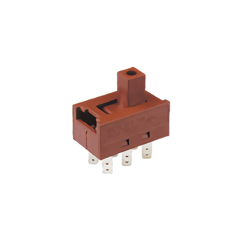 Easy Installation RL4 Slide Switch DPDT 13A 250V Plastic With Standard Pin Layout For Streamlined Manufacturing