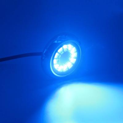 316L 48X3W 4.3A Dual Color Underwater Boat Lights