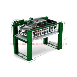 Гидравлический пол подъема стоянки 4 столбов автоматический - установил сверхмощный лифт автомобиля для на открытом воздухе