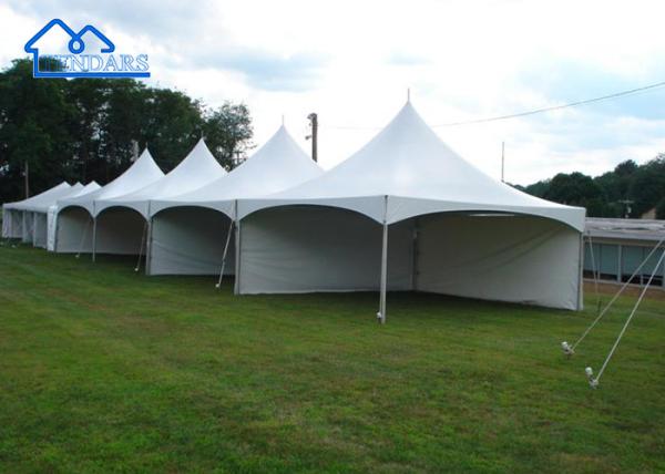 Custom PVC Fabric Aluminum Alloy Frame Waterproof Canopy Pagoda Party Tent