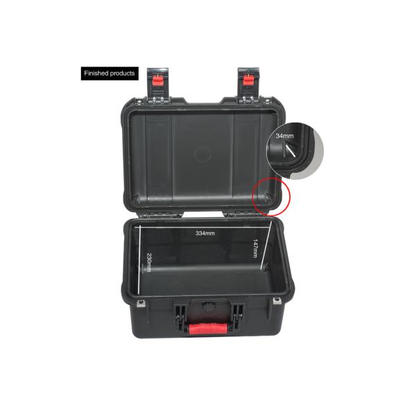 Portable IP67 Waterproof Protective Hard Case For Travel Camera Engineering PP