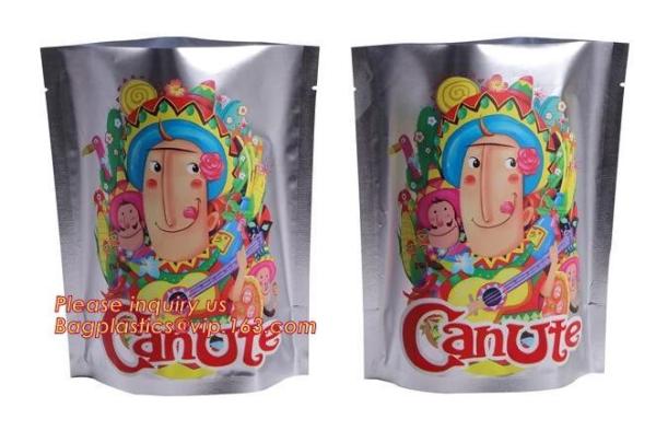 Matte Finish Metalized Foil K Stand Up Packaging Bag For Dry Fruits Packaging Pouch, Metalized Foil Fish bag