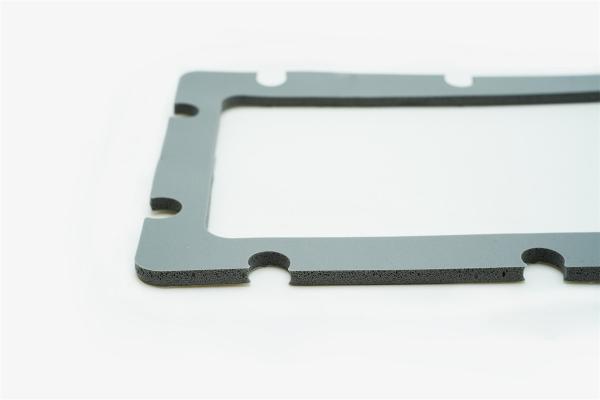 RoHS Grade Battery Pack Gasket Double Adhesive Silicone Rubber Foam Gasket