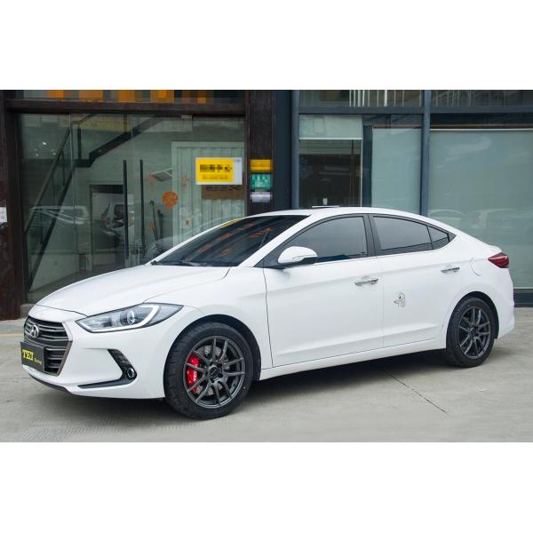 4-поршневой гоночный суппорт Hyudnai большой тормозной комплект 330*28 мм высокоуглеродистый дисковый гоночный и тормозной колодки для ELANTRA 17-дюймовый обод