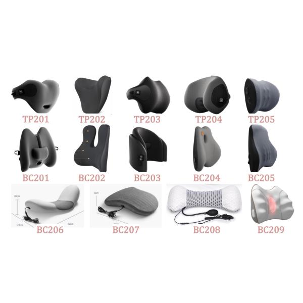 Memory Foam Filling Knitted Office Lumbar Cushion for Sedentary Back Support