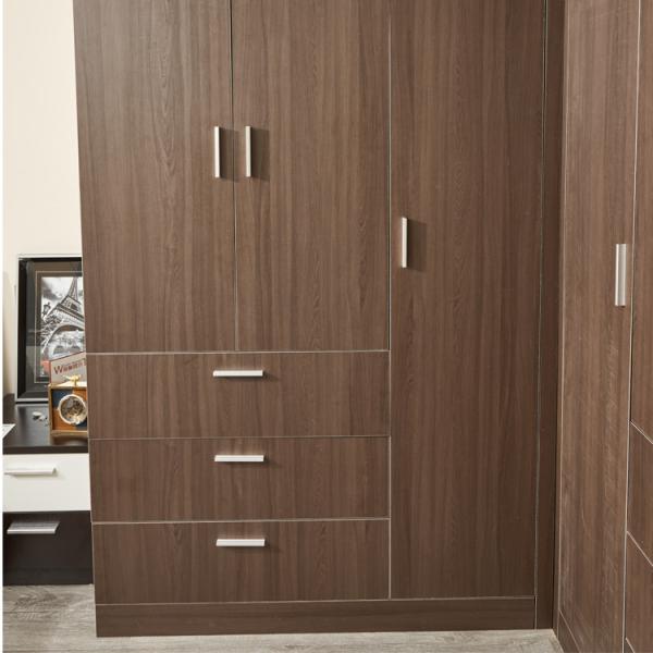 Indoor E1E0 PVC Wardrobes Closets Corner Wardrobe Closet For Home