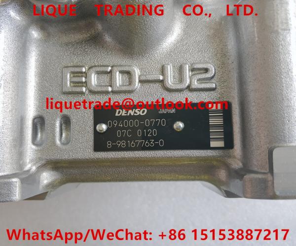 DENSO fuel pump 094000-0770 , 8-98167763-0 for ISUZU 98167763 , 0940000770 , 8981677630