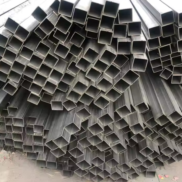 A554 200x200 SS Square Tube Pickled Hairline Square Hollow Pipe