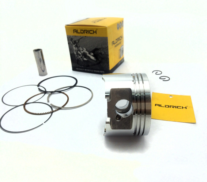 Piston Set for HJ125-8 Motorcycle | Durable Alloy Aluminum Standard Size Cylinder Piston Kit