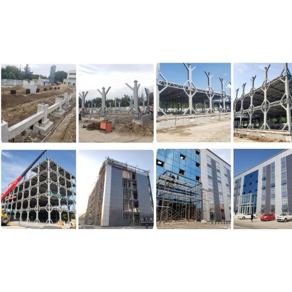 Edificios de almacén de acero duraderos y personalizables para soluciones de almacenamiento