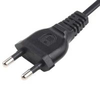 2 broches de câble d'alimentation Corée, prise d'extension CA, approbation KC 2.5A 250V
