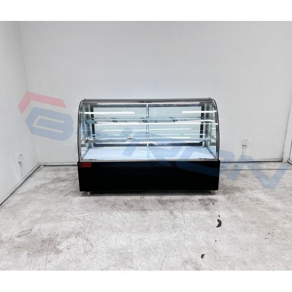 Customized Countertop Cake Display Cabinet Refrigerated Cake Display Case
