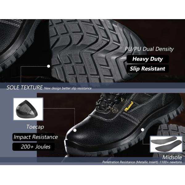 Euro 37-47 Men Work Boots Steel Toe Waterproof Safety Shoes Work Boots