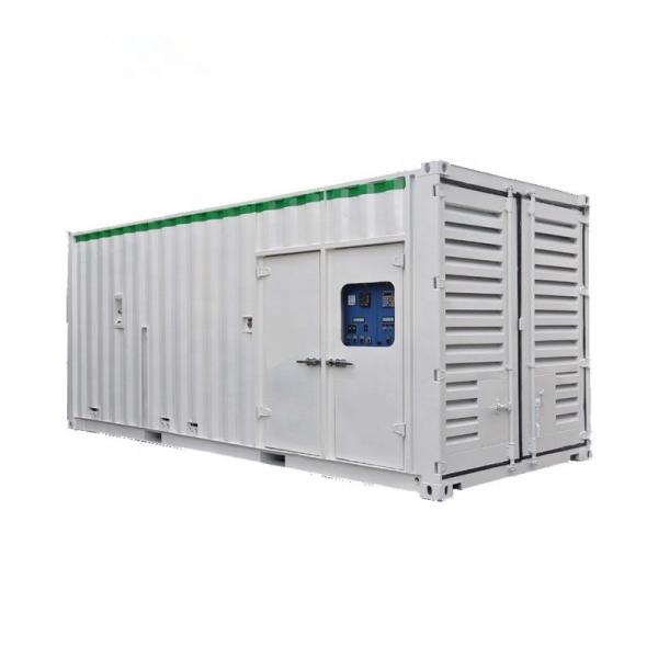 water cooled 3phase CE 50hz 1500rpm 300kw container type natural gas generator with cummins main grid