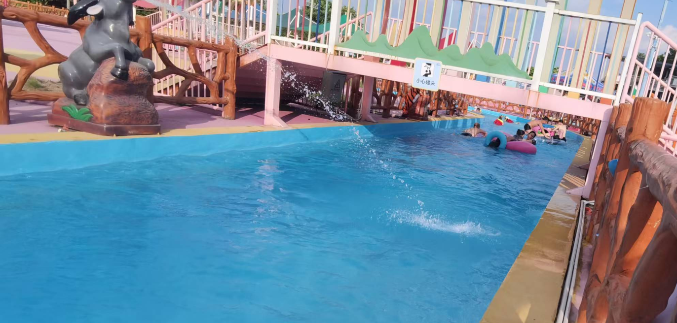Lazy River Circulating System 30KW Push Flow Pump Interactive Water Play