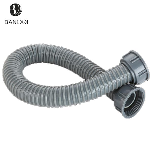 Kitchen sink double thread connecting pipe basin drainage hose fittings of food waste processor