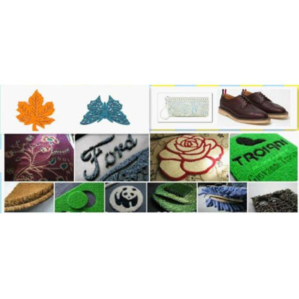 Взаимный лазер голов движимости 4 гравируя автомат для резки 80W 100W для ковра циновки половика нейлона