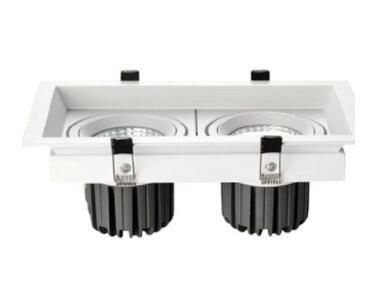 40W CREE COB Square LED Grille Light Compact Design 3 Years Warranty