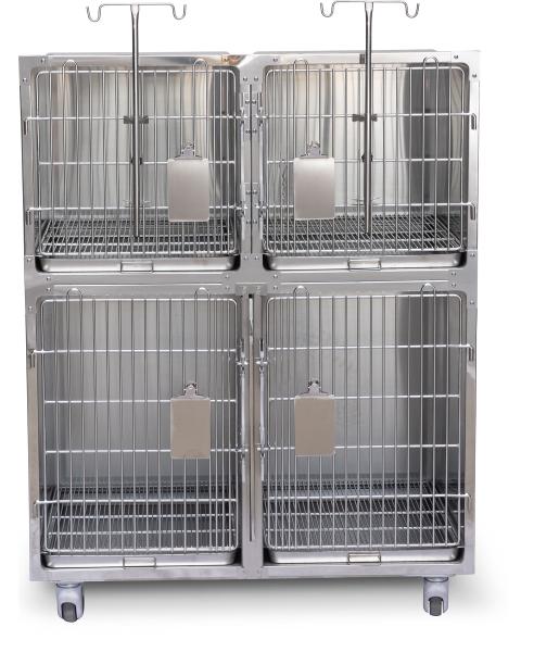 stainless steel cage veterinary cages stainless steel dog Five sets dog cat stainless steel pet cage