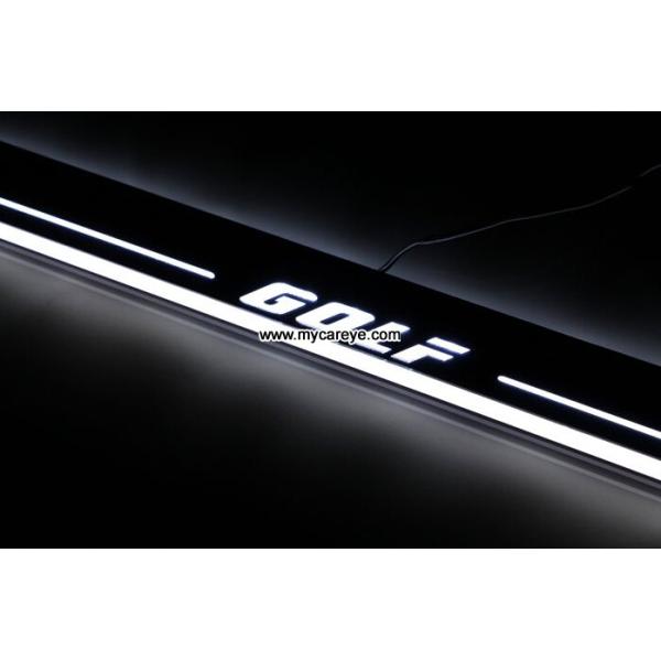Volkswagen VW Golf Water proof Welcome pedal auto light sill door pedal