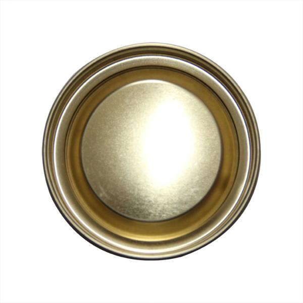 Custom Hard Gold Iron Strech Tin Can Lid Glossing Wine Packaging Tube Cap